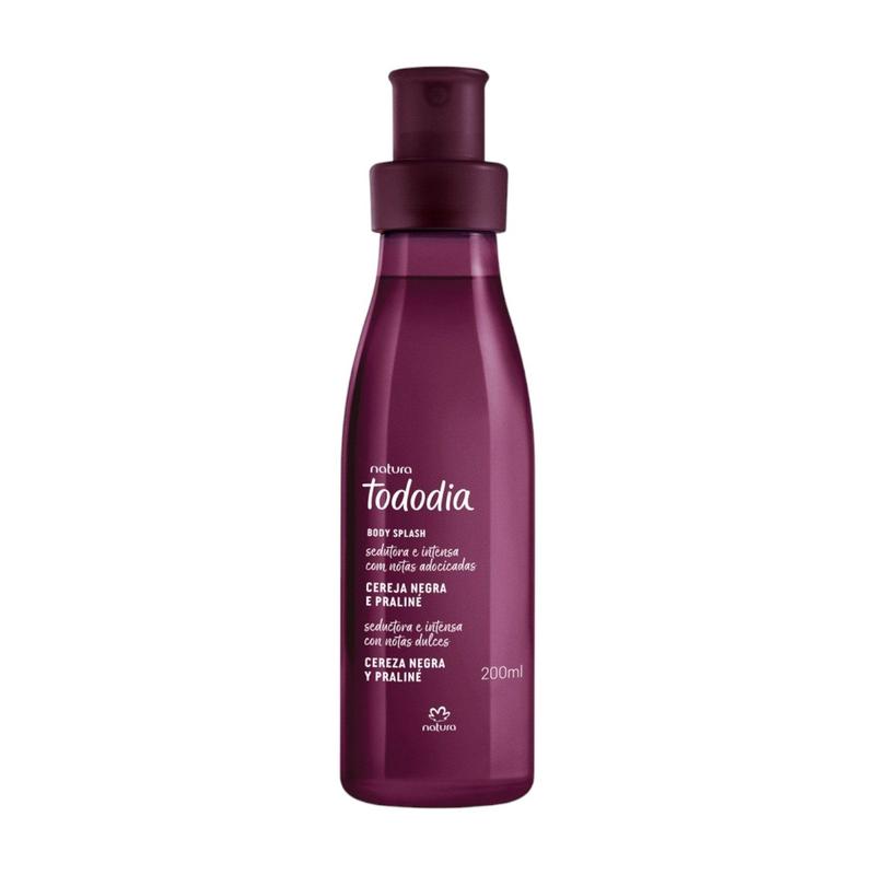 Body Splash TodoDia Cereja Negra e Praliné 200ml - Natura - Body
